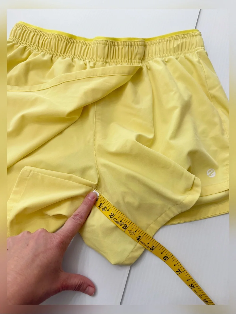 Nani Swimwear Active Adventure Skort Shorts- Lemon Yellow- Size: XL